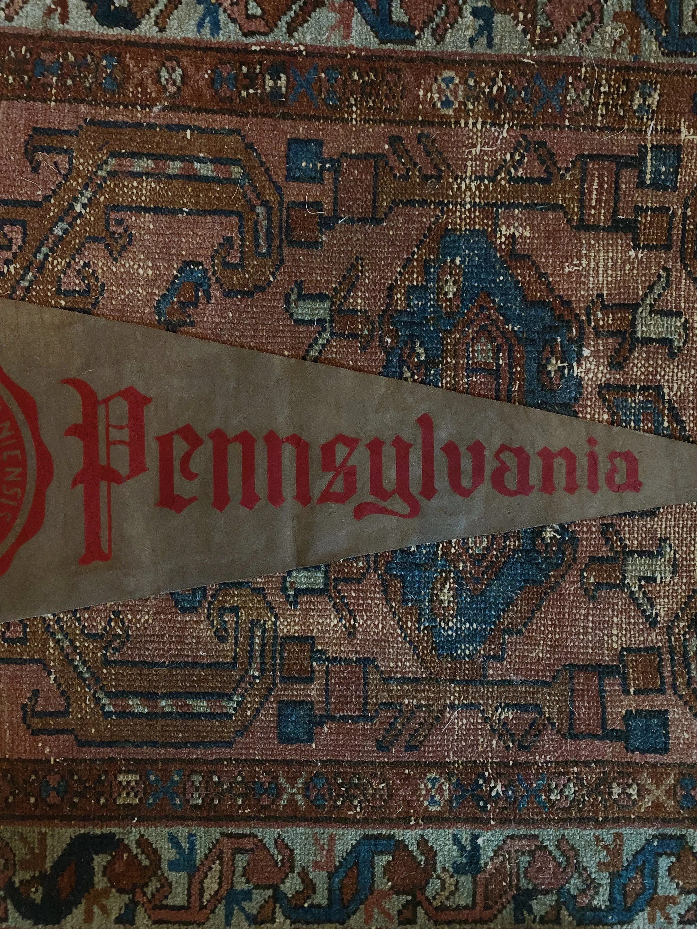 1940's University of Pennsylvania Felt Pennant