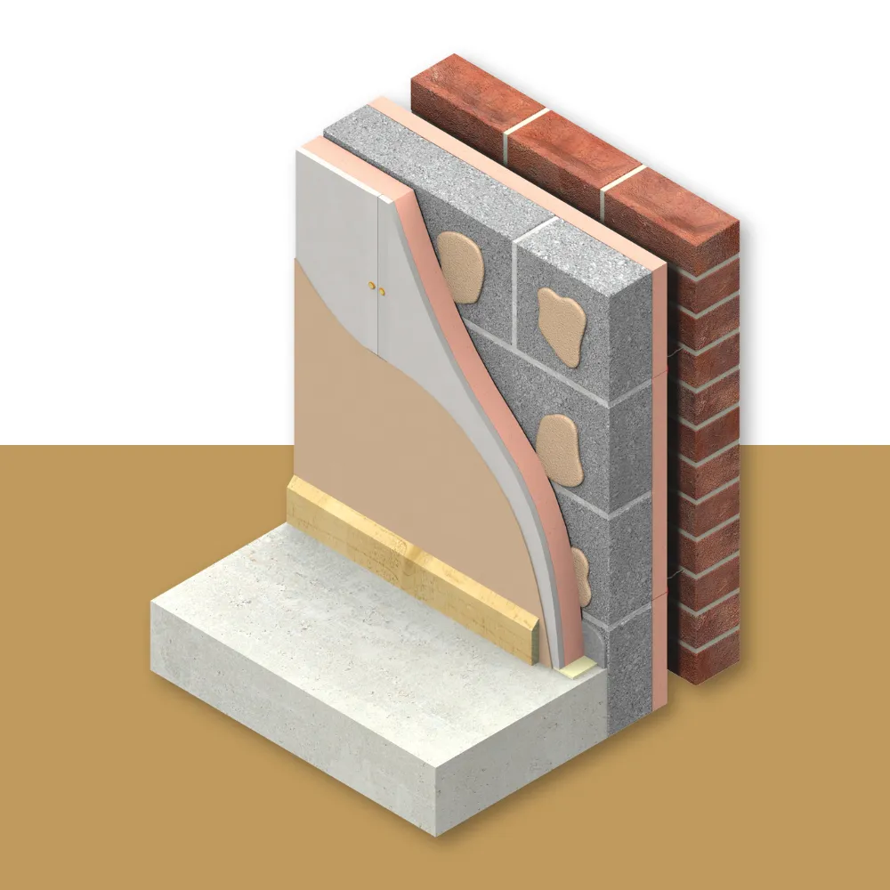 37.5mm Kingspan Kooltherm K118 Insulated Plasterboard (2400x1200mm) - Pack of 21