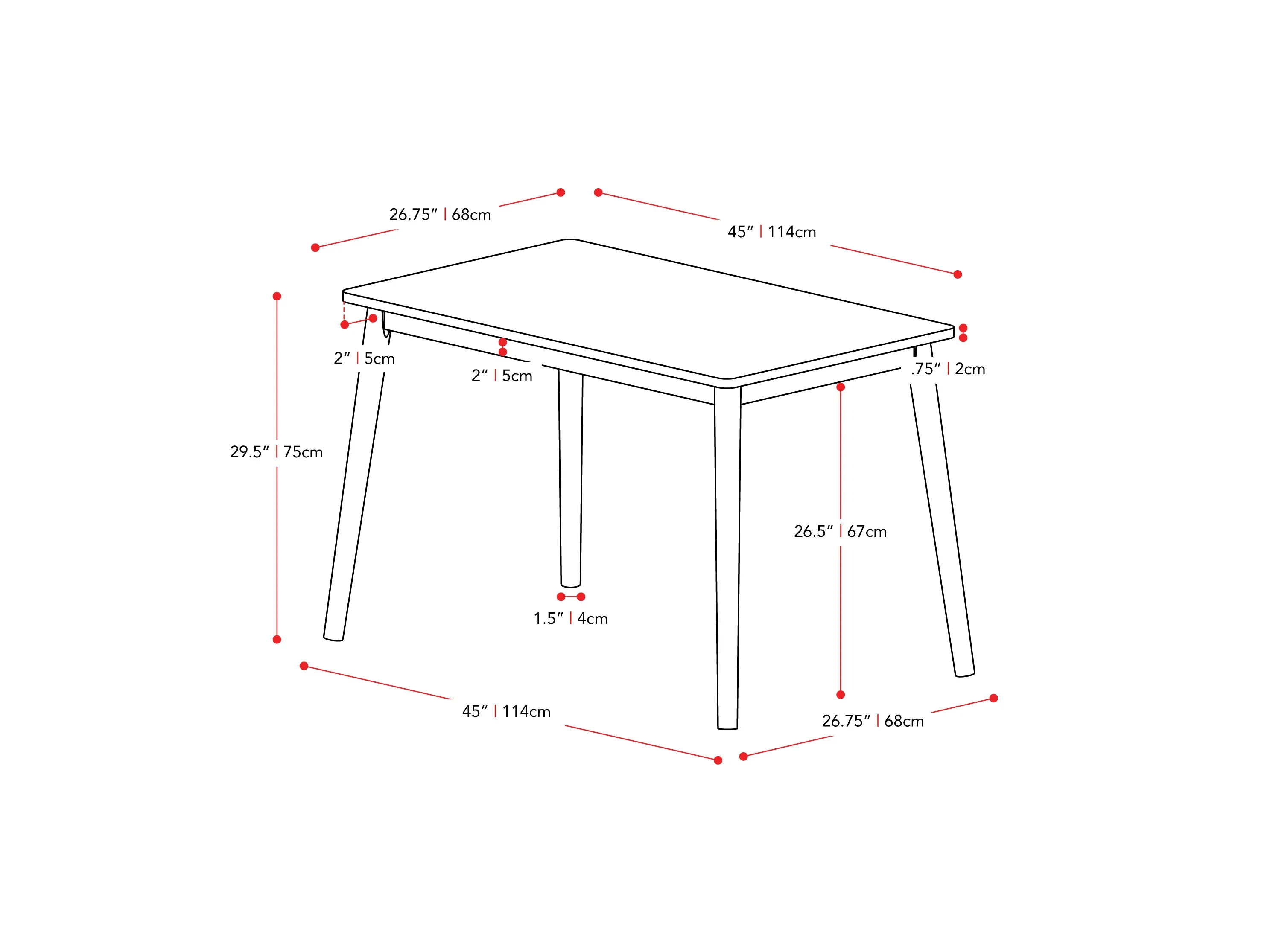 6pc Dining Set