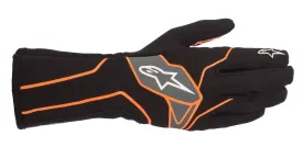 ALPINESTARS 3551720_156_XXL TECH 1 K v2 Kart gloves, black/orange, size XXL