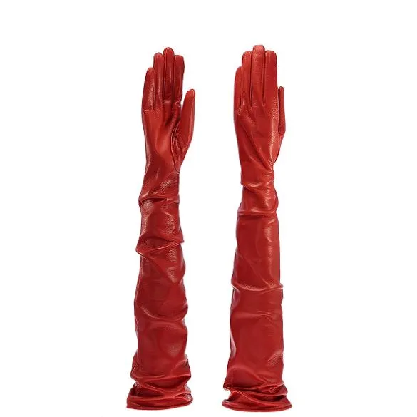 Amalfi | Shoulder Length Leather Gloves (80cm)