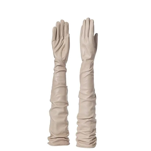 Amalfi | Shoulder Length Leather Gloves (80cm)