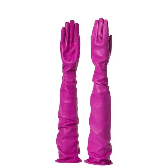 Amalfi | Shoulder Length Leather Gloves (80cm)