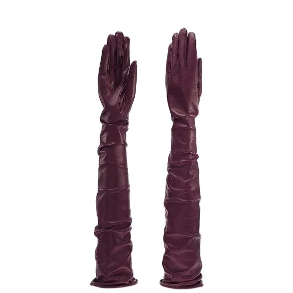 Amalfi | Shoulder Length Leather Gloves (80cm)