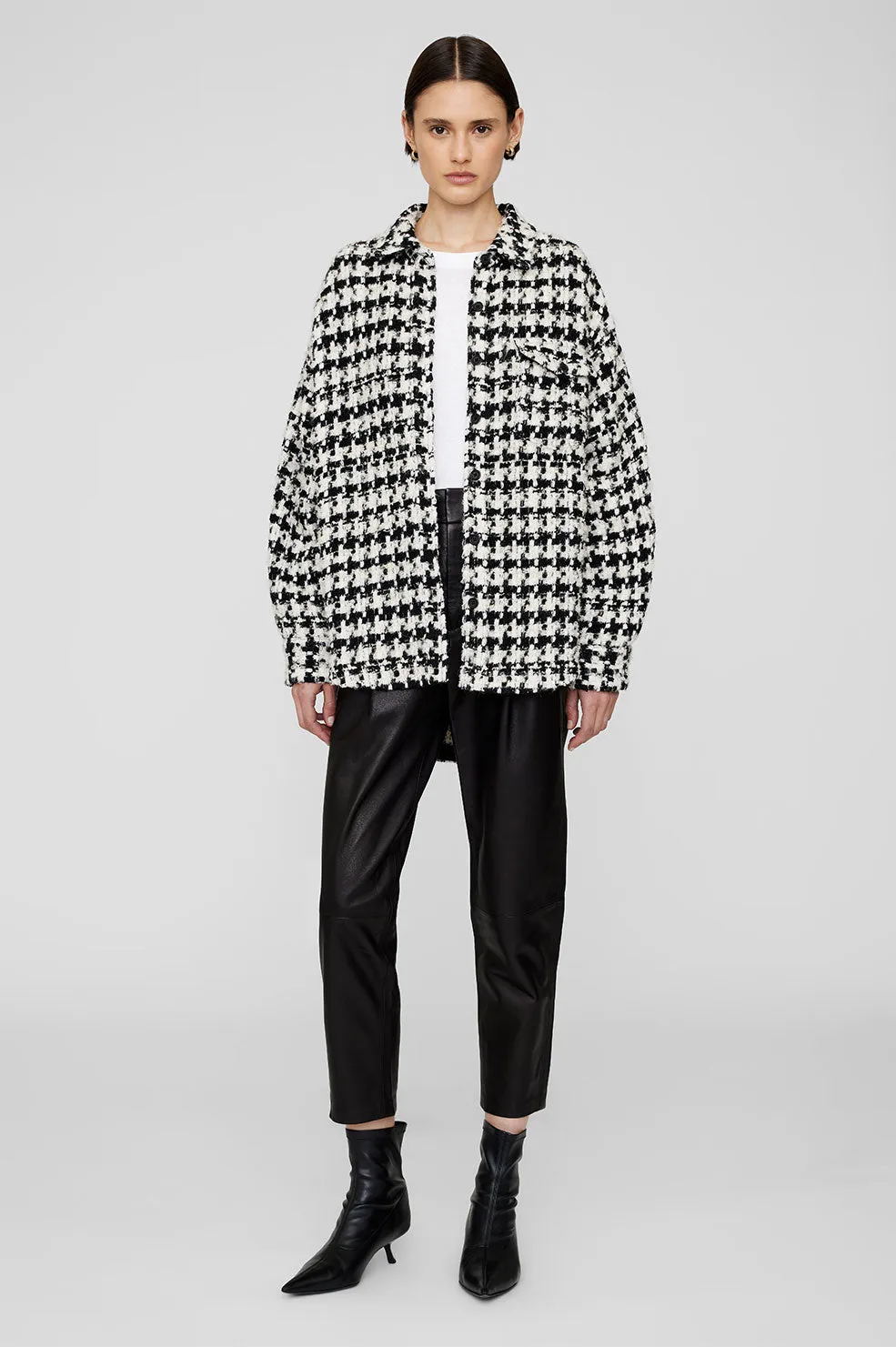 Anine Bing - Sloan Jacket in Black & White