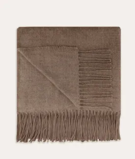 Bryant Alpaca Throw - Taupe