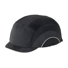 JSP 282-ABM130-11 Baseball Style Bump Cap with HDPE Protective Liner and Adjustable Back - Micro Brim