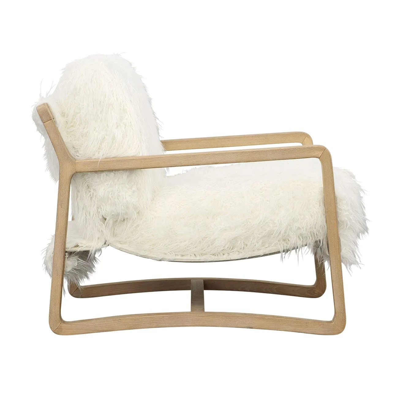 Leopold Faux Fur Chair