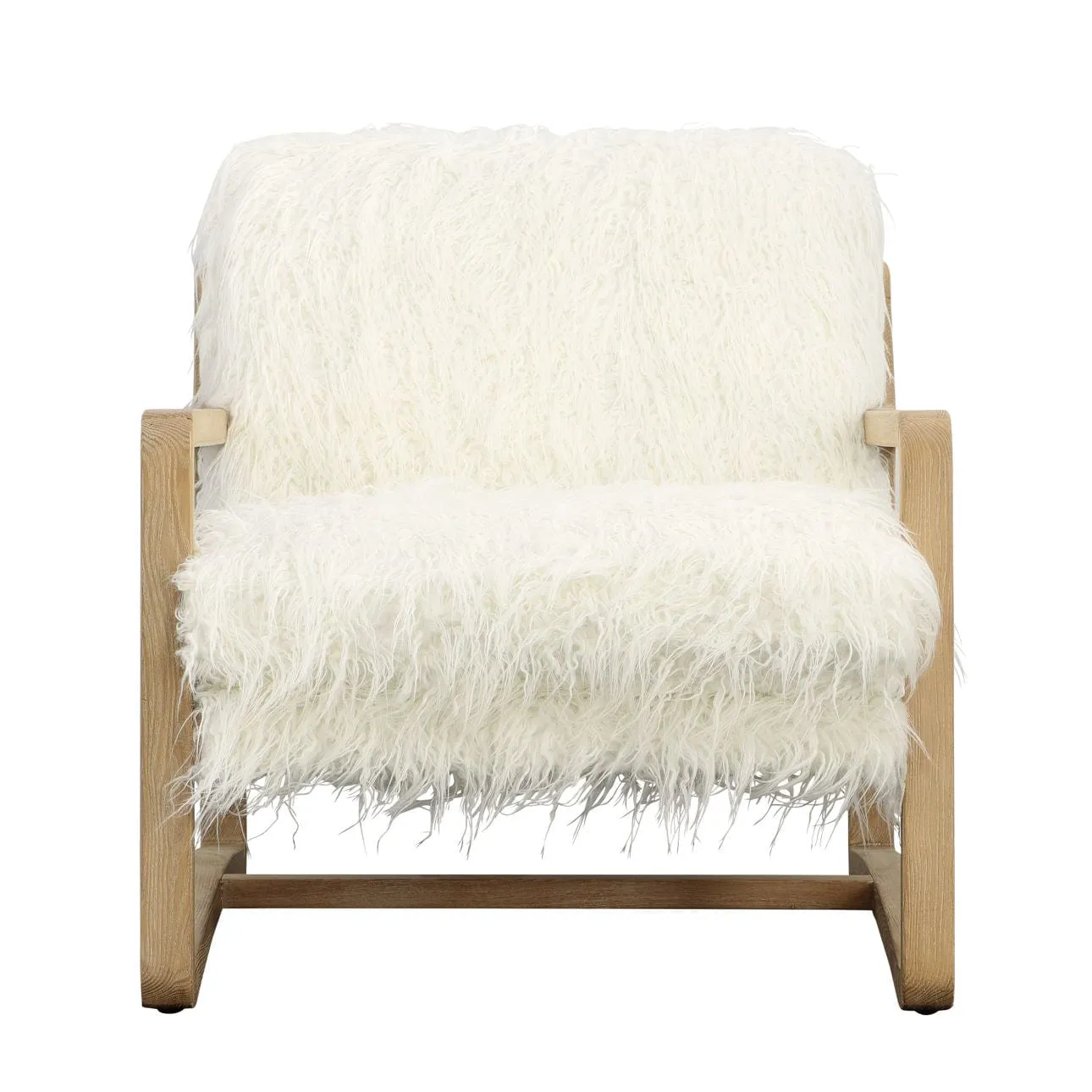 Leopold Faux Fur Chair