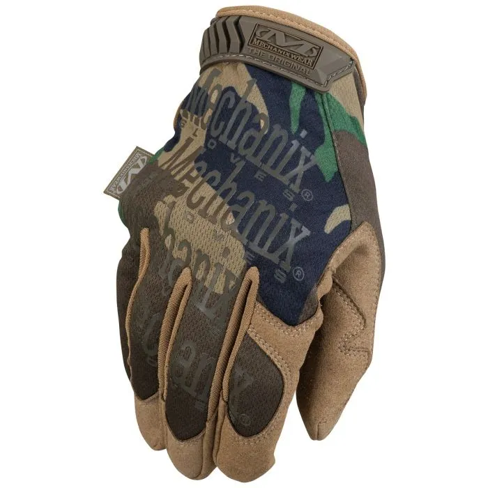 Mechanix Wear The Original MG-77-010 Tactical Gloves, Woodland Brown Camo, Large, 1 Pair