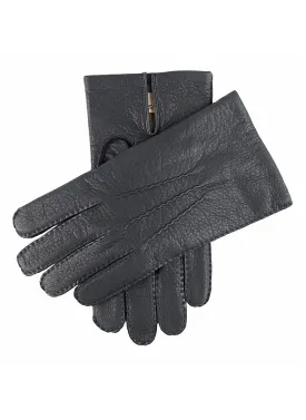 Men's Handsewn Three-Point Cashmere-Lined Deerskin Gloves