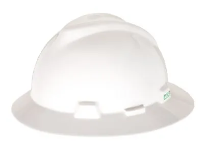 MSA V-Gard Full Brim Hard Hat