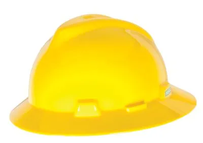 MSA V-Gard Full Brim Hard Hat