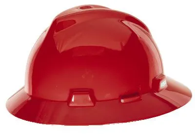 MSA V-Gard Full Brim Hard Hat