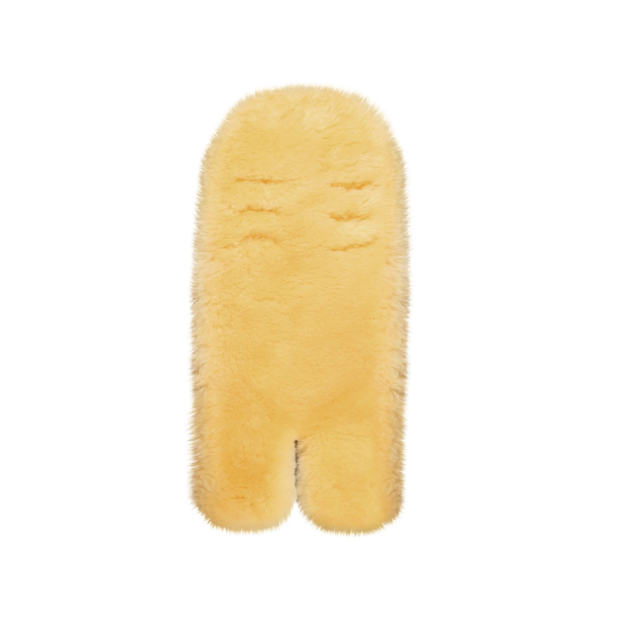 Natural Infant Cozy Baby Lambskin Seatpad-1-Piece-Cornsilk cream