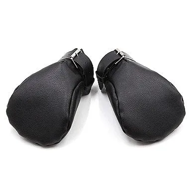 Ouch Puppy Play Neoprene Lined Mittens Black