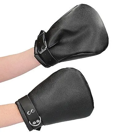 Ouch Puppy Play Neoprene Lined Mittens Black