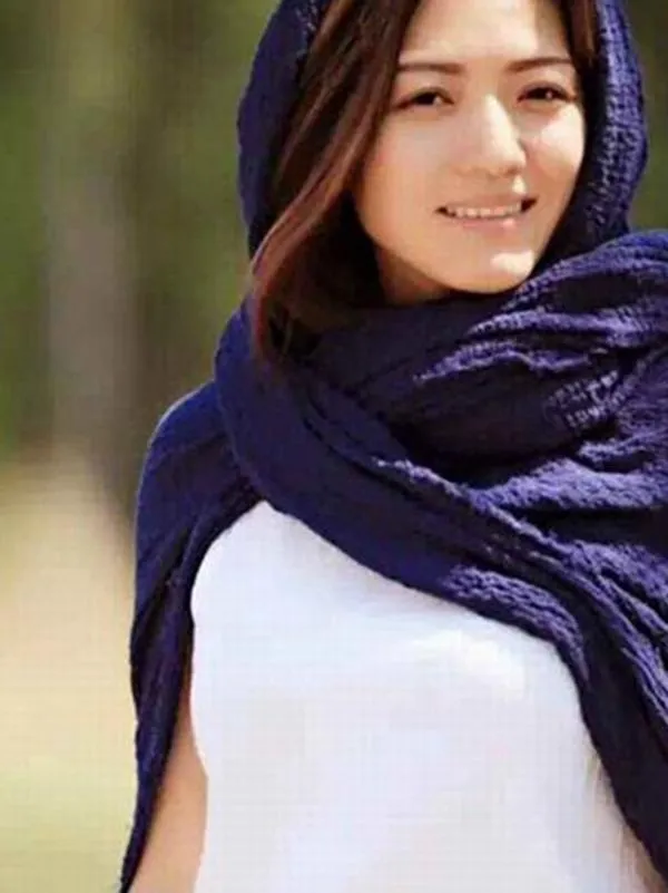 Retro Casual Crumpled Oversize Scarf