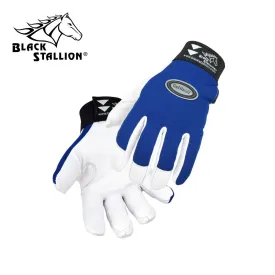 Revco 99G-BLUE ToolHandz® Goatskin/Spandex Snug Fit Mechanics Gloves (1 Pair)