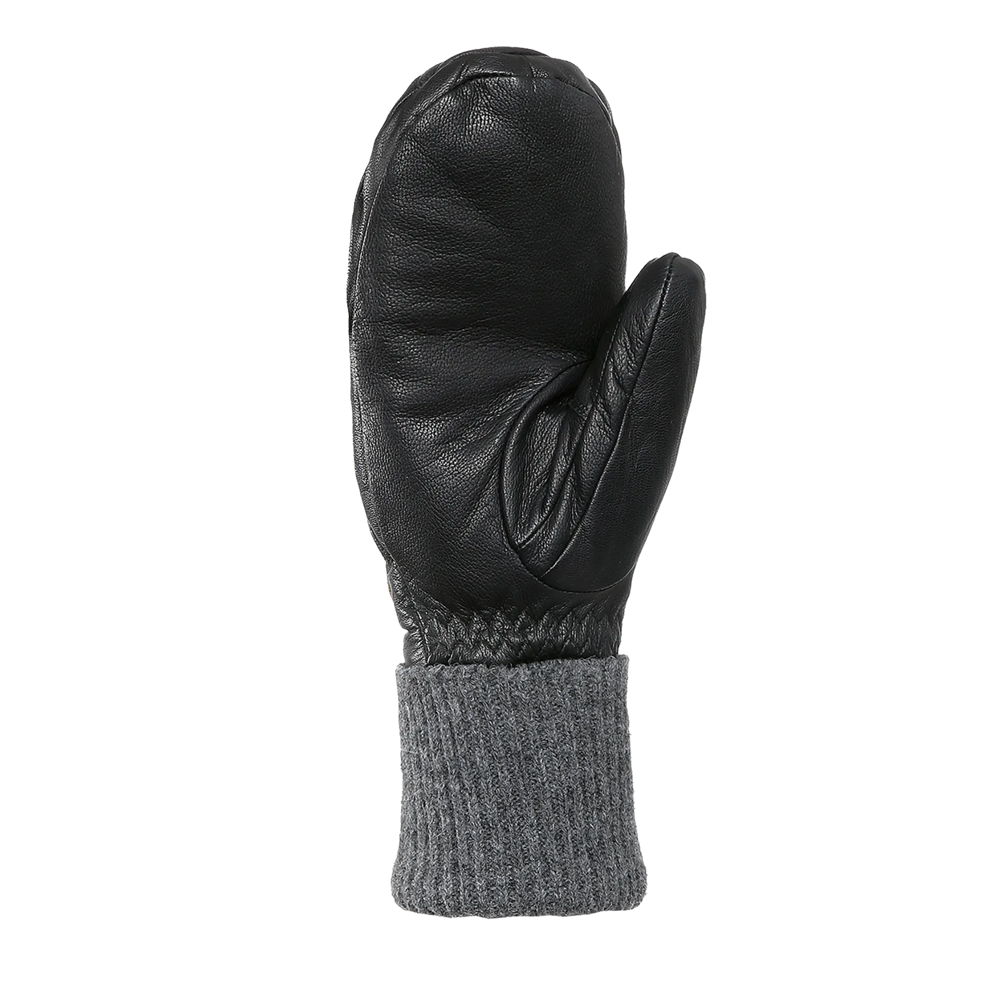 Rolly Leather Mittens - Women