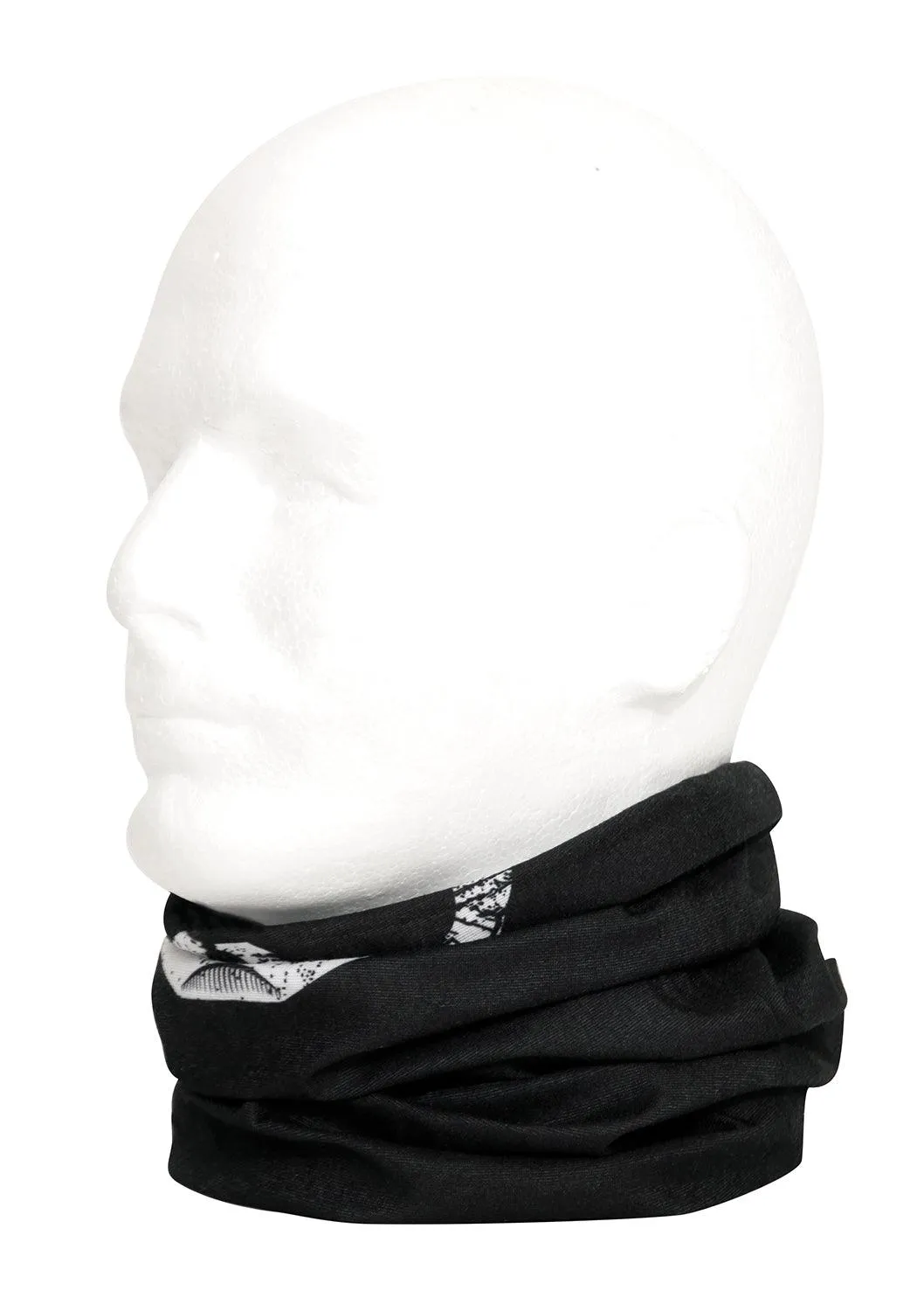 Rothco Multi-Use Neck Gaiter and Face Covering Tactical Wrap - Skull Print