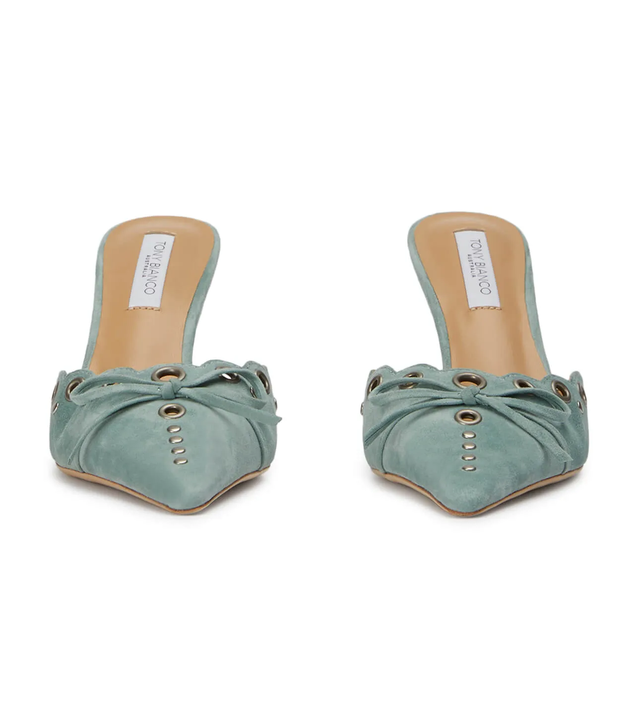 Shae Mint Suede