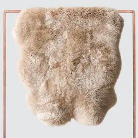 Sheepskin Accent Rug - Tan