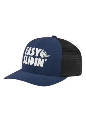 Slidin Trucker - Navy