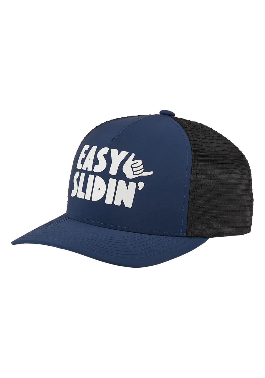 Slidin Trucker - Navy