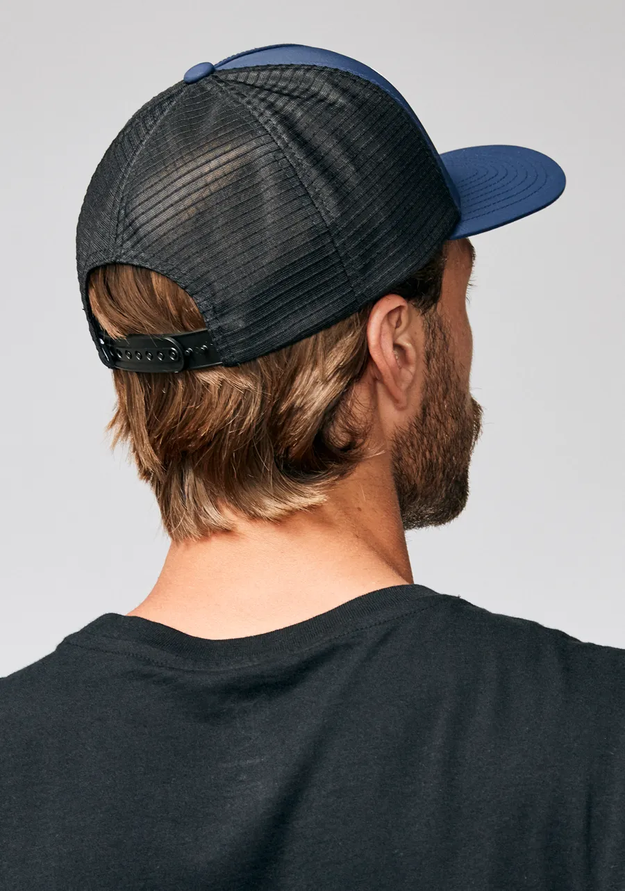 Slidin Trucker - Navy