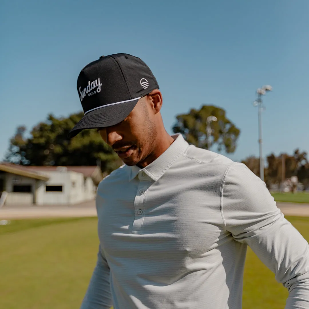 Sunday Golf Rope Hat | Black