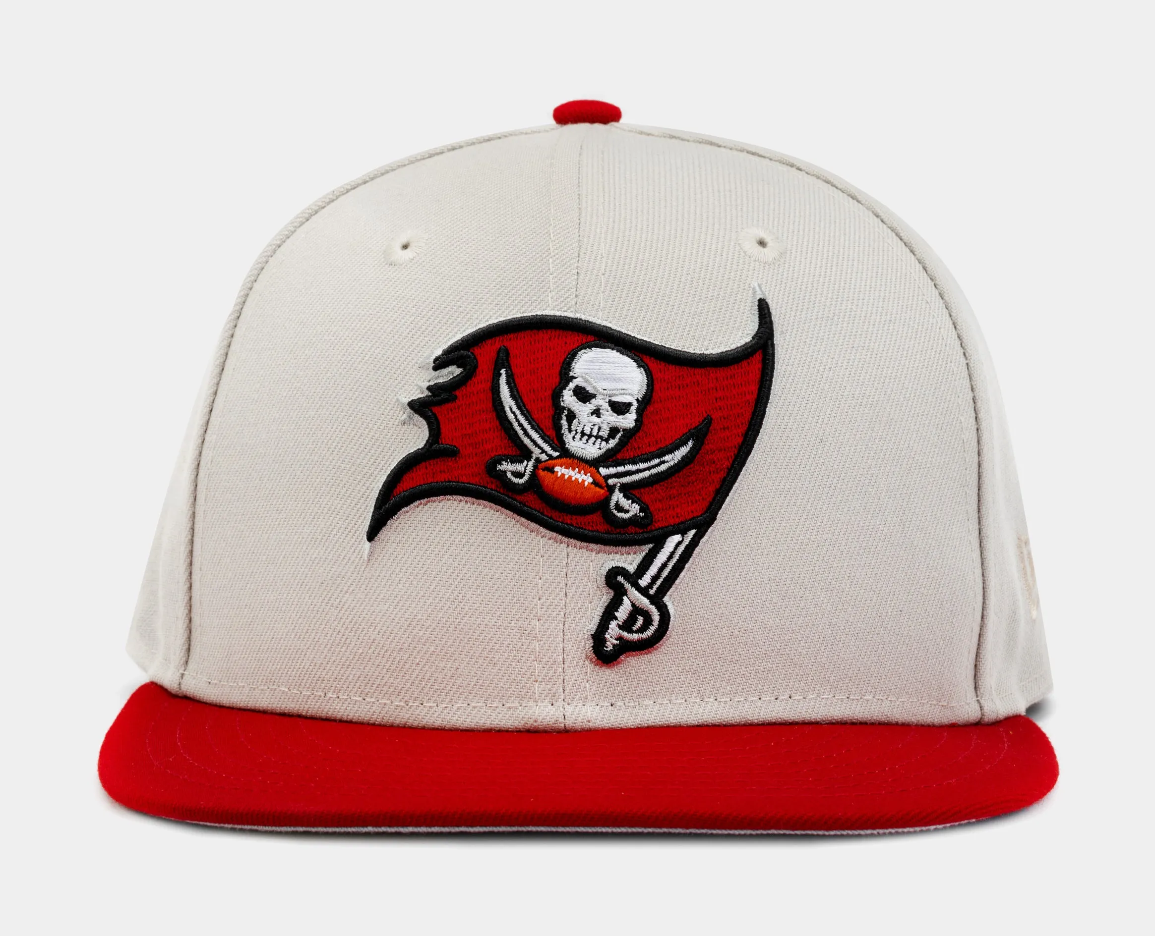 Tampa Bay Buccaneers World Class 59Fifty Mens Fitted Hat (White/Red)