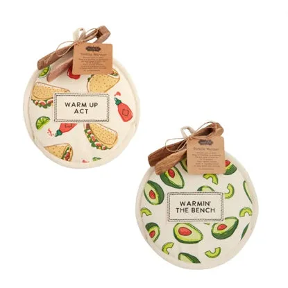 Tortilla Warmer & Tong Set