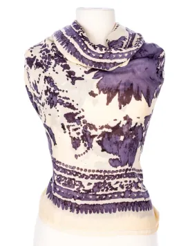 Watercolor Spring Scarf