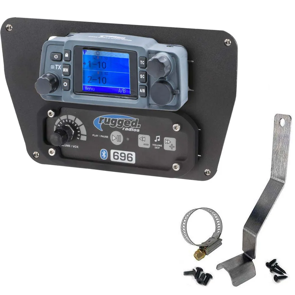 *Waterproof GMRS Radio* Can-Am Commander Complete UTV Communication Kit