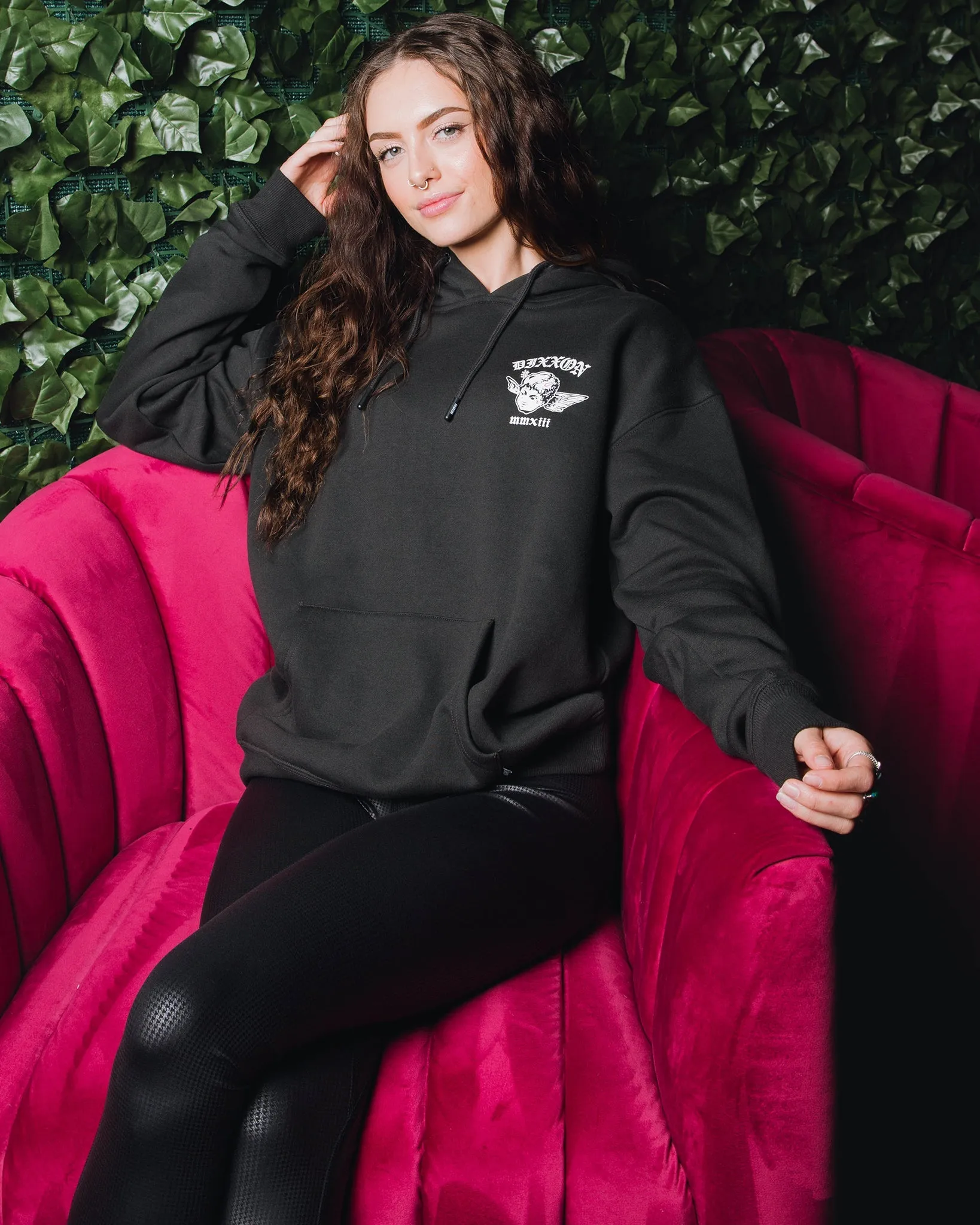 Women's No Regrets Pullover Hoodie - Black