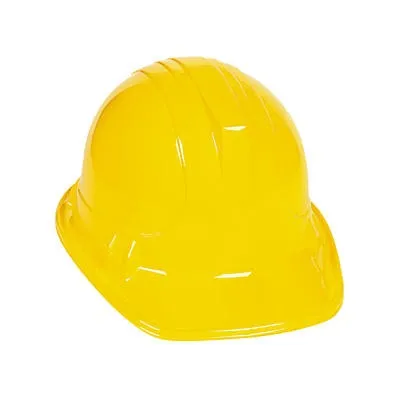 Yellow Construction Hat Childs Sized | 1 ct